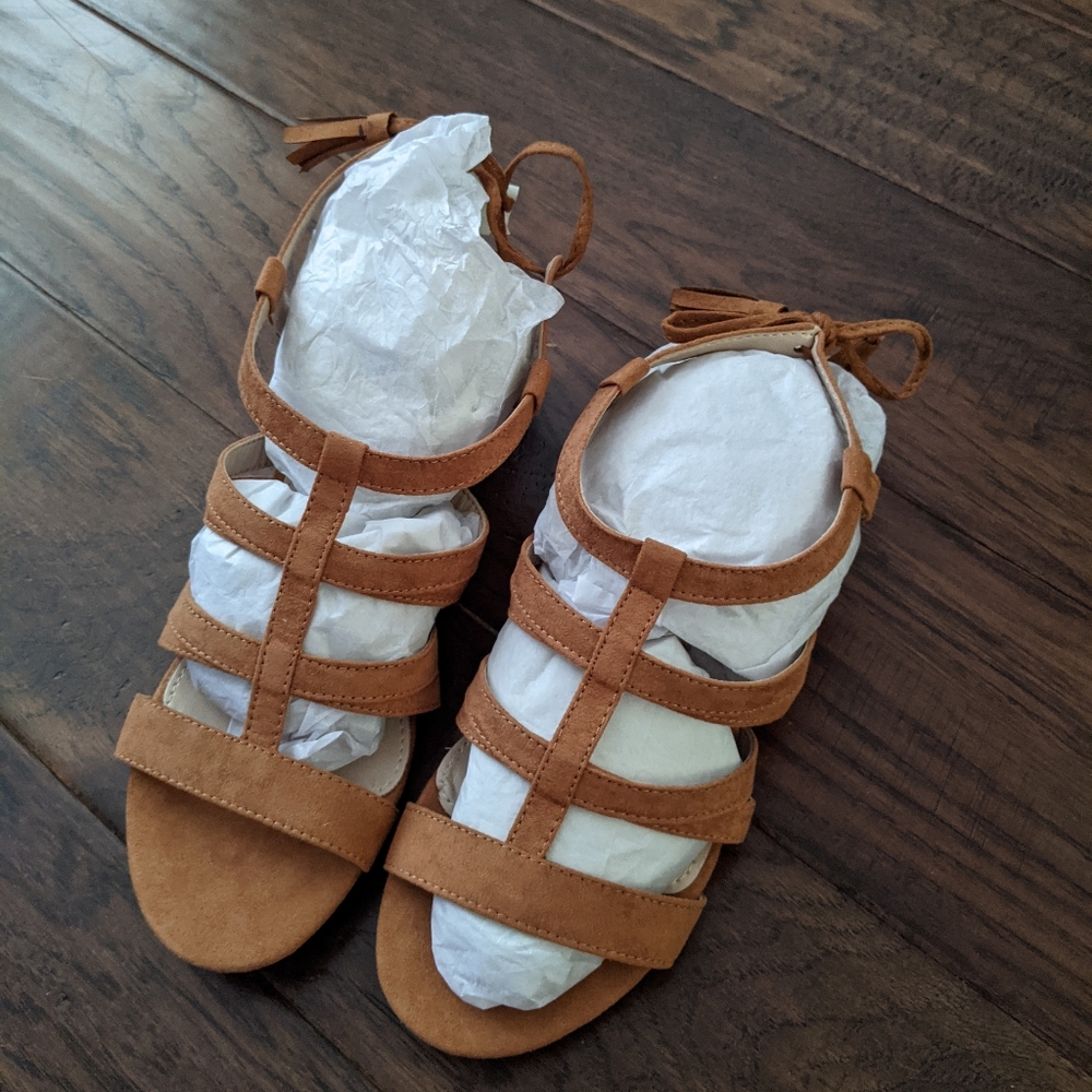 Brand new sandals